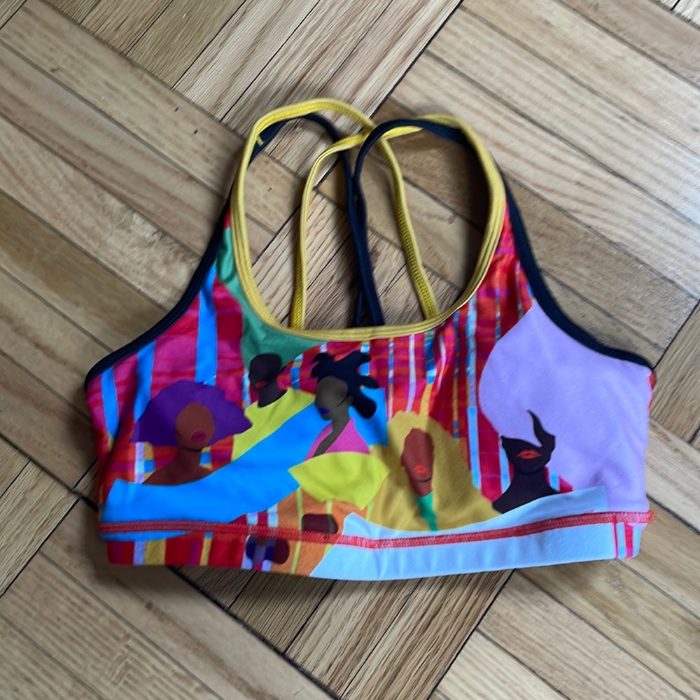Peloton black history month sports bra